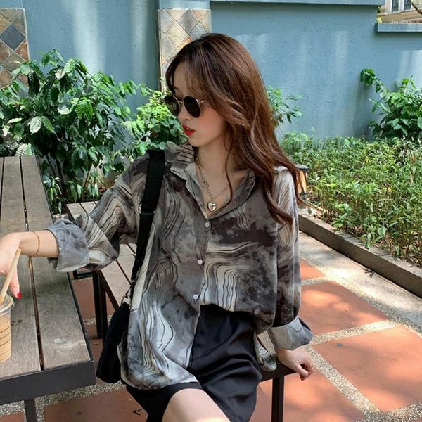 

women's blouses & shirts women casual basic spring autumn blouse shirt long sleeve loose plus size s~xxl, White