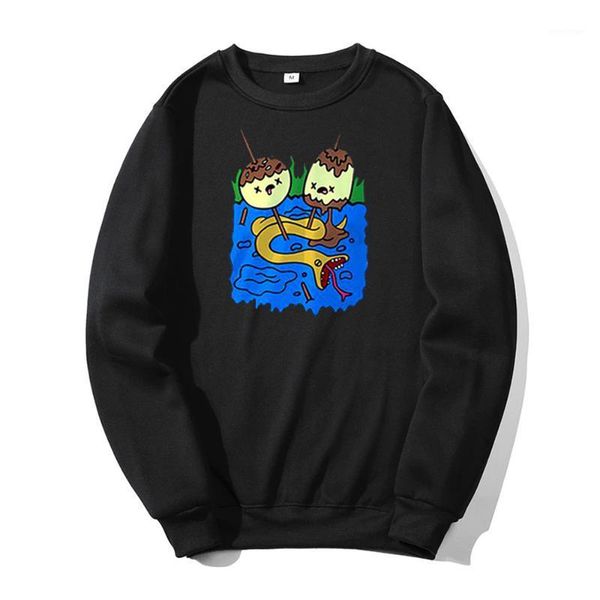 

men's hoodies & sweatshirts princess bubblegum rock 2021 autumn winter casual sweatshirt fashion warm fitness pullover, Black