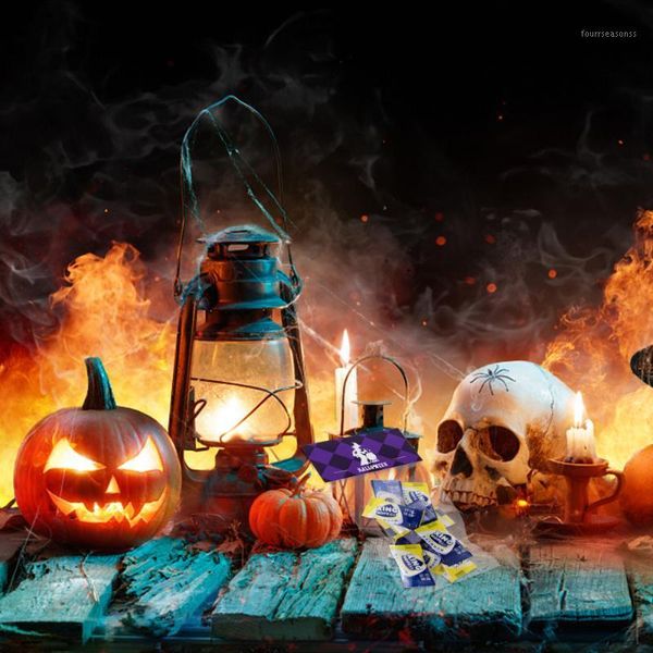 

gift wrap 100pcs halloween candy bags cookie packing flat pockets treat1