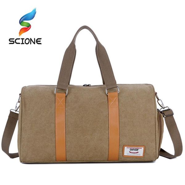 

fitness travel bag canvas business shoulder crossbody outdoor gym bags mens traveling school casual zipper daypack xa292y
