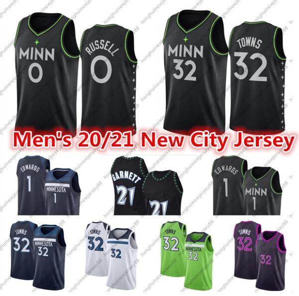 

vintage karl-anthony 32 towns basketball jerseys kevin 21 garnett dangelo d'angelo 0 russell anthony 1 edwards minnesotatimberwolvescit, Black;red