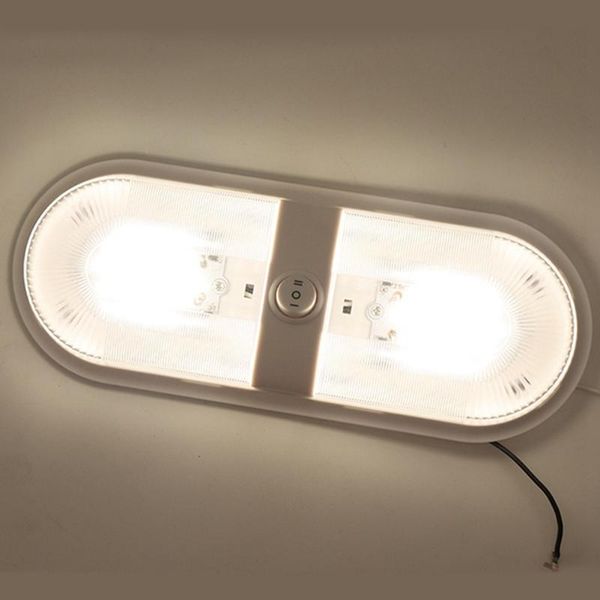

parts 12v 48 led dome light ceiling lamp with switch caravan accessories for rv marine boat yacht camping car motorhome trailer