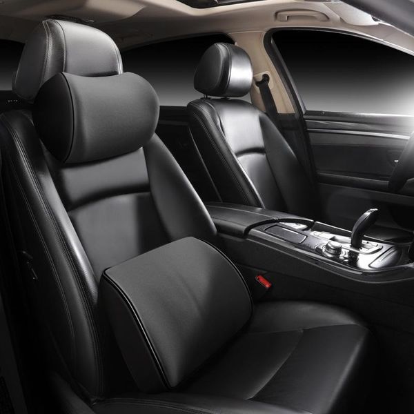 

seat cushions headrest pillow car neck rest head support breathable memory foam slow rebound guard auto lumbar universal