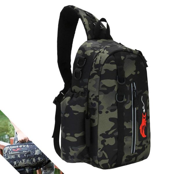 

fishing accessories 2021 tactical sling tackle storage bag lightweight backpack tool for waterproof hiking
