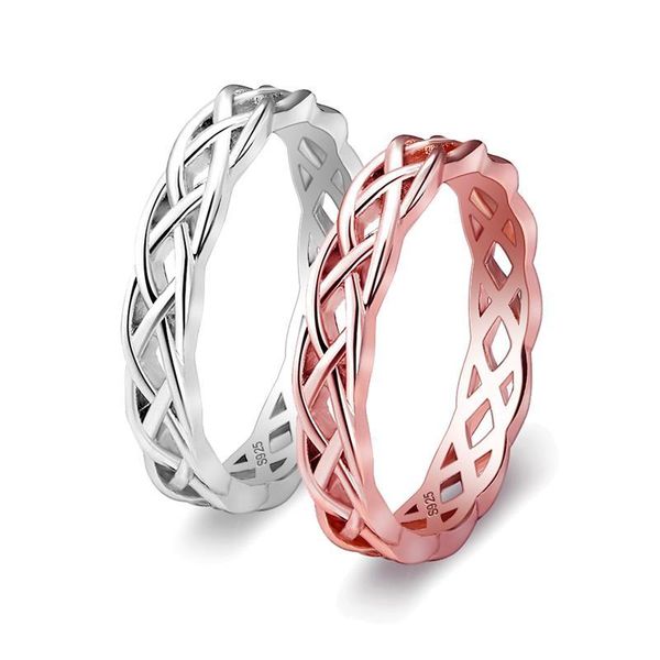 

wedding rings fashion women hollow female ring jewelry women's engagement party gift, Slivery;golden