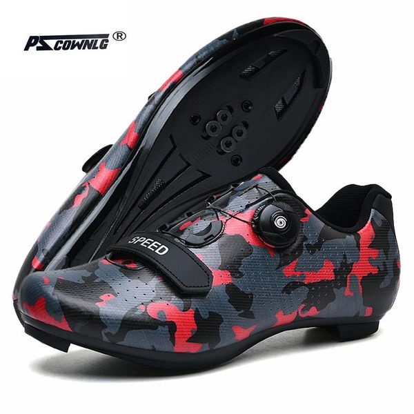 

cycling footwear sneaker mtb bicycle flat shoes men mountain bike racing road speed fashion cleat spd biking women sports, Black