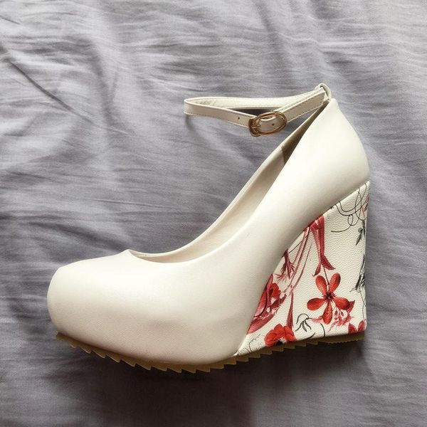 

dress shoes black blue white platform heels for women zapatos de mujer wedding tacon medio size 11 bridal