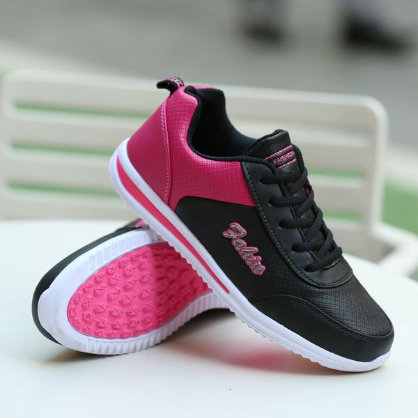 

new products female graffiti leather flat shoes casual shoes running shoes casual sports lightweight color matching