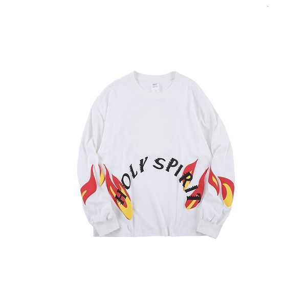 

2021 new kanye west season holy spirit printed women pullover hiphop streetwear men oversized fit hoodie sweatshirt ducq, Black