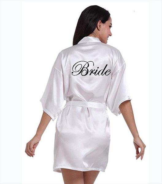 

personalized printed bridal party robes womens sleepwears bridesmaids mother of the bride groom maid honor wedding day satin robe, Black;red