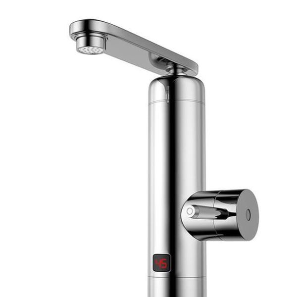 

kitchen faucet tankless electric heater tap for kitchen rotatable sink taps digital temperature display abs water heat qylzdg
