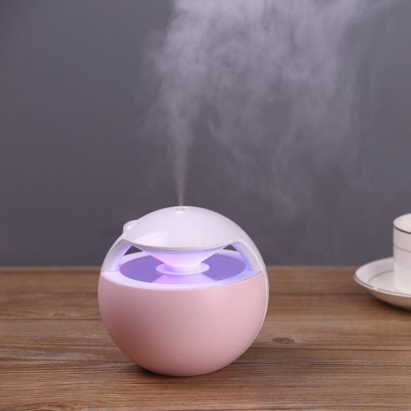 

essential oils diffusers 450ml ball usb humidifier household fogger with seven colors night light timer air atomizer home office humidificad
