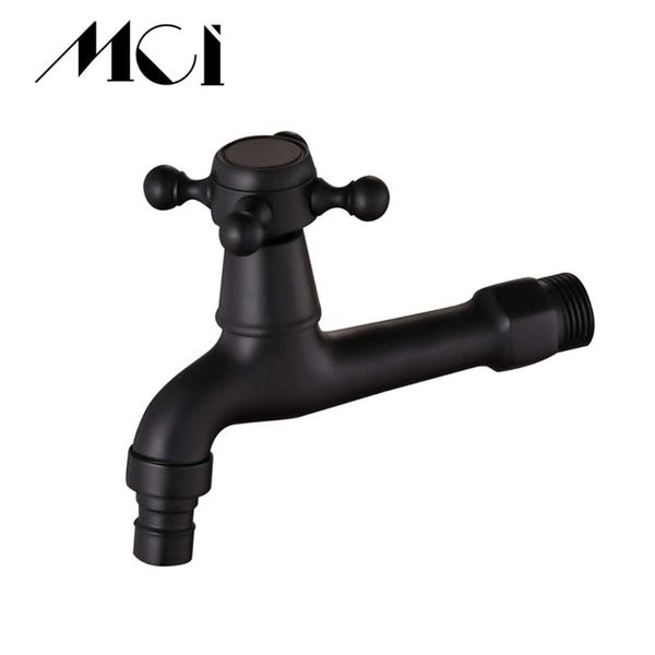 

longest faucet outdoor garden black brass tap wall mount bathroom corner washing machine faucet bath toilet mop pool bibcock mci