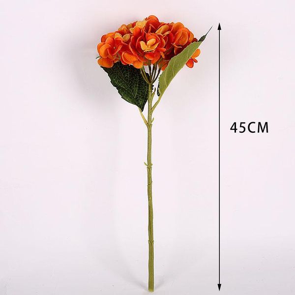 

2-leaf imitation small hydrangea decorative flower