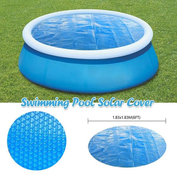 

pool & accessories round cover protector 6/5/4ft foot above ground protection swimming outdoor pools waterproof l601
