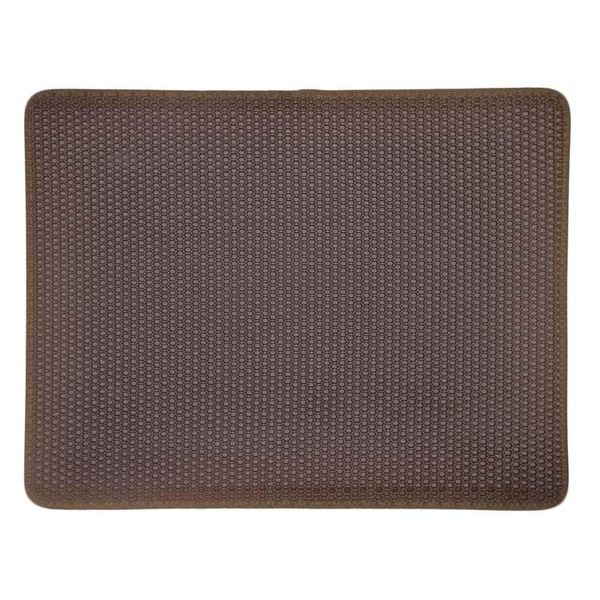 

cat beds & furniture rectangle litter mat waterproof cribriform eva pet trapping holder cats bottom non-slip puppy pad