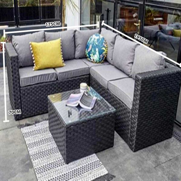 

camp furniture wicker rotating outdoor pe rattan round chair coffee table