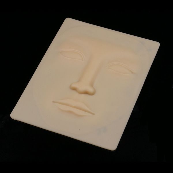 

tattoo practice skin silicone 3d cosmetic permanent makeup face skin for manual microblading pen needles ing