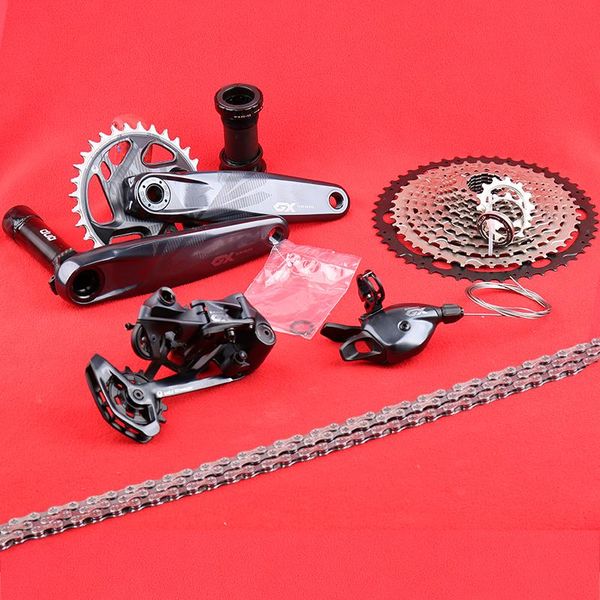 

bike derailleurs 2021 gx eagle 1x12 speed dub groupset kit crankset shifter rear derailleur cassette 11-52t hg heel ybn ch