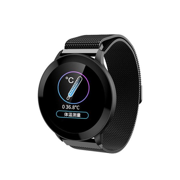 

smart watches t8 watch body temperature heart rate blood pressure monitoring sports pedometer