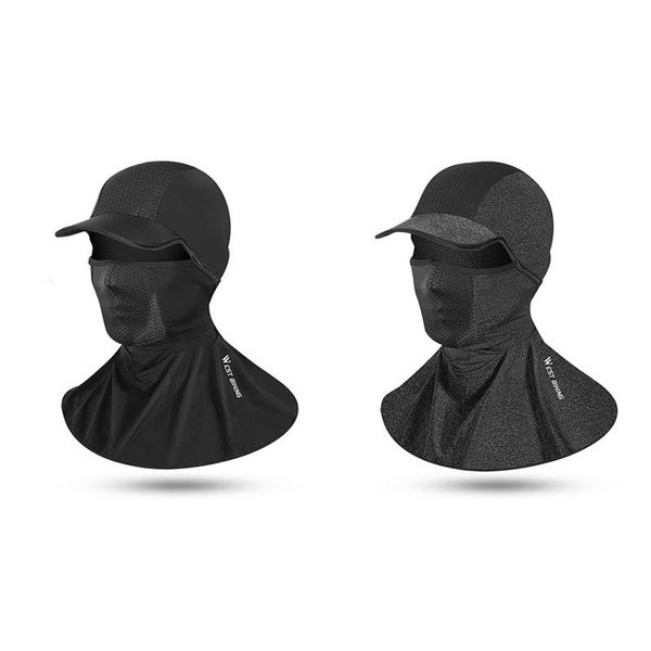 

cycling caps & masks west biking quick-drying collapsible baseball hat bike sunscreen cap casual golf travel sports fishing, Black