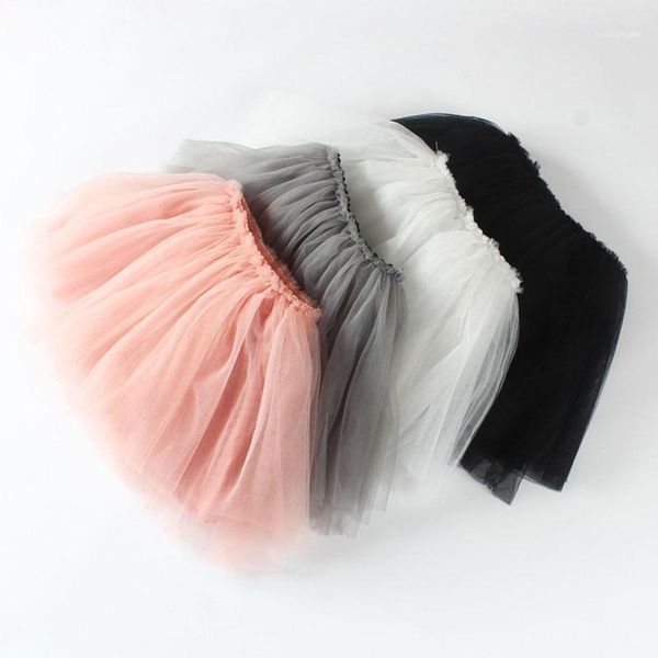 

skirts 2021 baby kids girls dance fluffy pettiskirt tutu ballet skirt fancy costume1, Blue