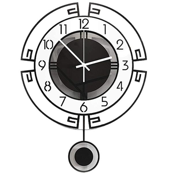 

wall clocks clock for living room decor,decorative battery operated with pendulum kitchen office bedroom