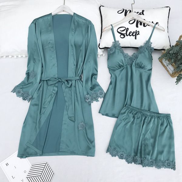 

choose trim 3pcs paige flower housewife's change to wear necklace a chain pick up green pyjama pants a5h6, Black;red