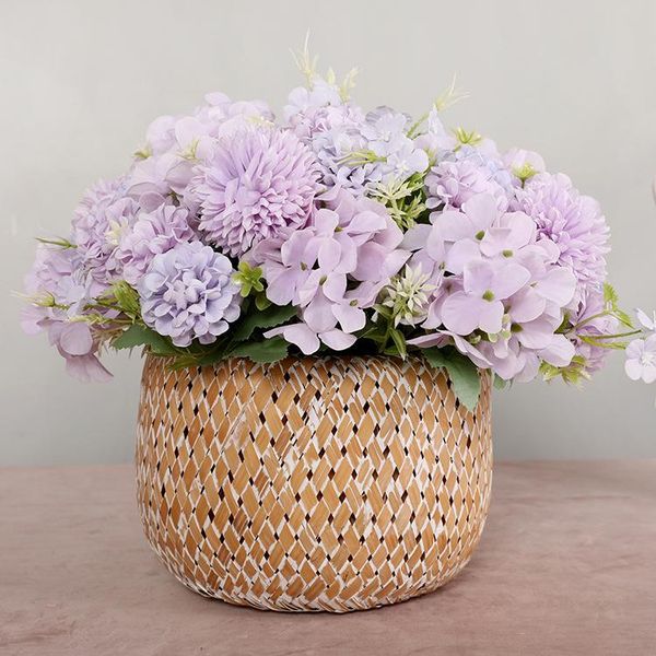 

origin supply northern european-style home decoration artificial bouquet 5 fork aisha miscellaneous flower rose floral ornaments