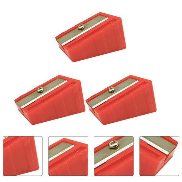 

3pcs cue tip burnisher pencil sharpener shape pool repair tool (random color)