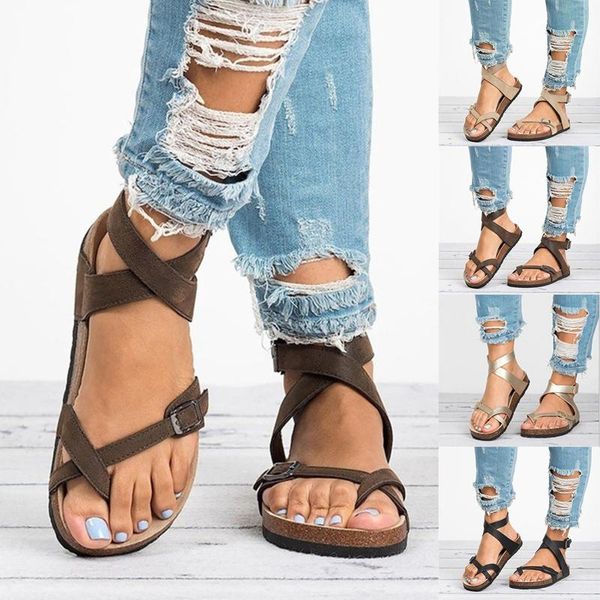 

sandals 2021 women's flip flops office gladiator casual flat beach vacation summer shoes woman women slipper aqua shoe, Black