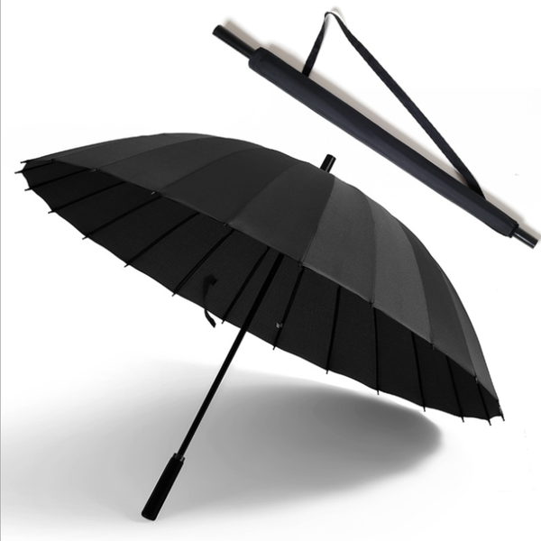 

umbrellas rainy man lady 115cm 24 ribs ins streth long-handle colourful automatic windproof umbrella