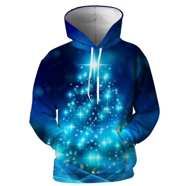 

men's hoodies & sweatshirts cloudstyle christmas 3d printed hoodie 2021 fall and winter men women's jacket sweatshirt, Black