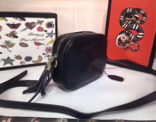 

designer bags adjustable straps crossbody bag shoulder handbag zipper leather luxury messenger bag 308364 black women storage mini bags