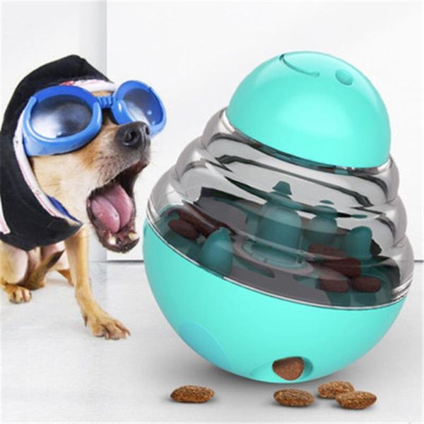 

pet dog toy leak ball cat and dog toy automatically eat bite leak ball tumbler drop