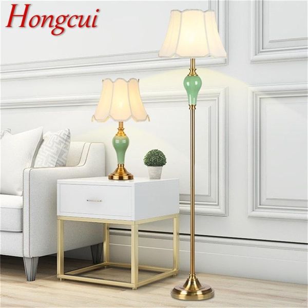 Floor Lamps Hongcui Dimmer Light Modern LED Creative Design Ceramic Decorative For Home Living Room