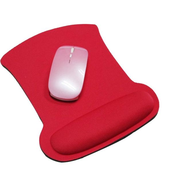

mouse pads & wrist rests drop solid color pad eva gel rest support game mice mat for computer pc lapanti slip 1pcs