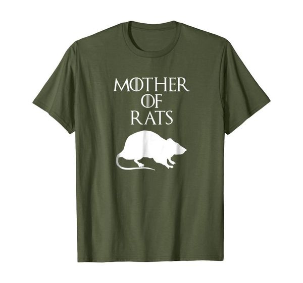 

men's t-shirts cute unique white mother of rats t-shirt e010500, White;black