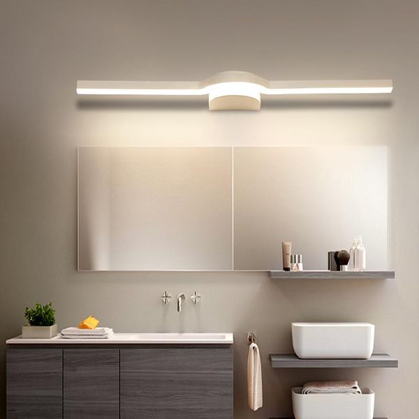 

modern linear led wall lights fixtures over mirror lights in bathroom indoor sconce lamps lighting 0.4-0.8cm ac90-260v