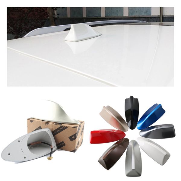 

universal car roof shark fin antenna aerials antennas decoration aurts
