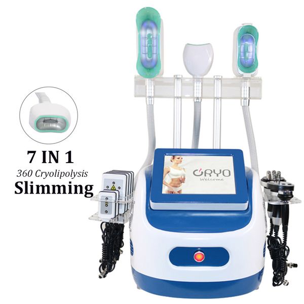 

2021 portable cryolipolysis fat ing machine vacuum rf slimming adipose reduction 360 cool cellulite removal weight loss equipment spa salon