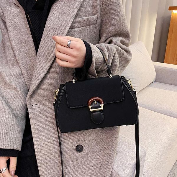 

evening bags designer lock small square bag 2021 women's shoulder luxury pu leather crossbody female handbags and purses
