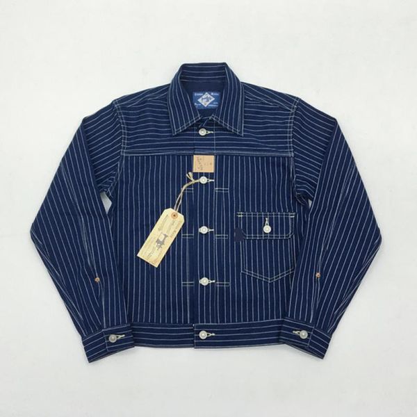 

bob dong wabash indigo stripes 506xx 1st seee jean jaqueta jeans from workwear men t5ag, Black;brown