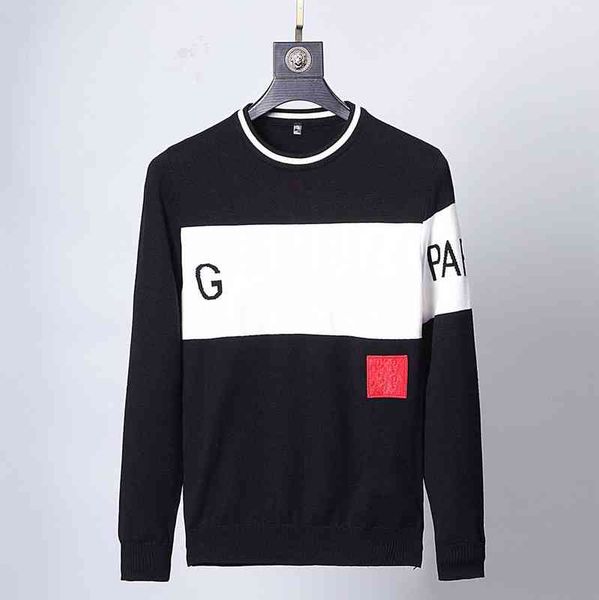 

sweaters men's 21ss mens long sleves knits letters embroidery fashion pa hoodies pullover givenci sweater men knit the clothing burbur, White;black