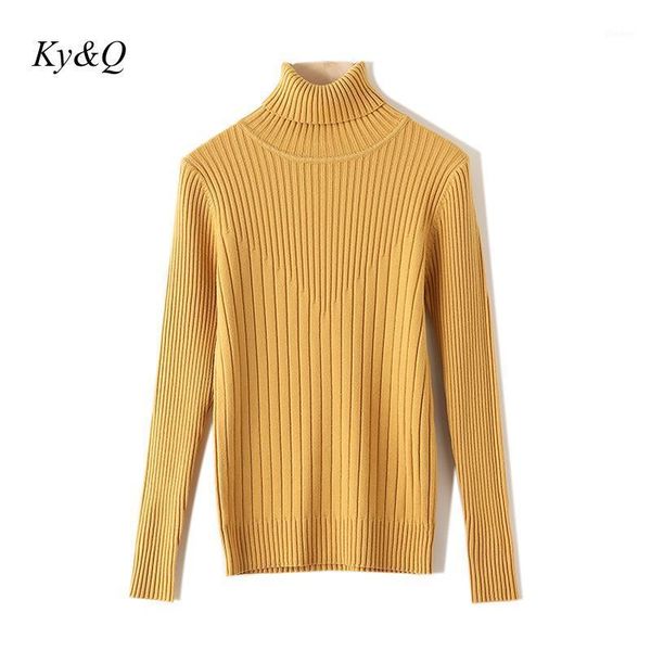 

2019 winter sweater women knit wild pullover thick long sleeve turtleneck fashion casual christmas sweater jumper1, White;black