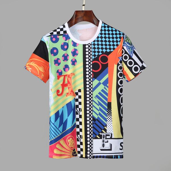 

famous mens designers t shirt polos men women letter print short sleeve fashion mens stylist casual round neck tees size m-xxl, White;black