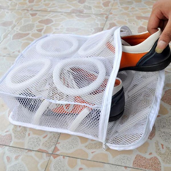 

storage bags shoeswashing hanging bag sneaker mesh laundry home using clothes washing net brand and high quality