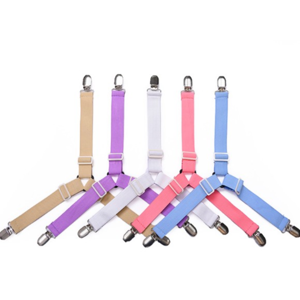 

sheets & sets 4pcs/set grippers suspender cord hook loop clasps adjustable elastic mattress cover bed sheet fasteners straps u3