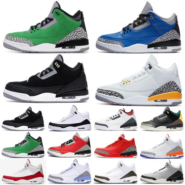 

compare with similar items men jumpman 3 3s basketball shoes race blue medium grey midnight navy cool fire red laser orange electric green s