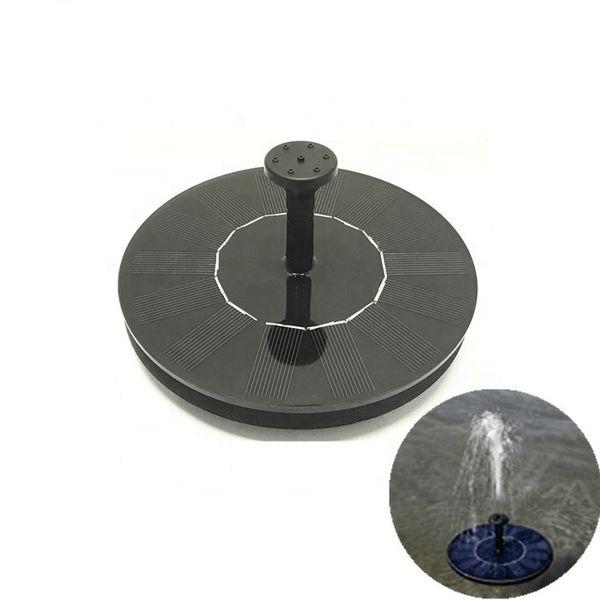 Mini fontana solare per piscina, decorazioni da giardino, pompa a spruzzo per laghetto, decorazione da giardino, cascata per uccelli